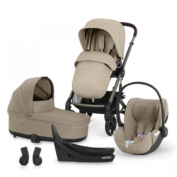 CYBEX Gold Talos S LUX 4in1 - Almond Beige / Cozy Beige